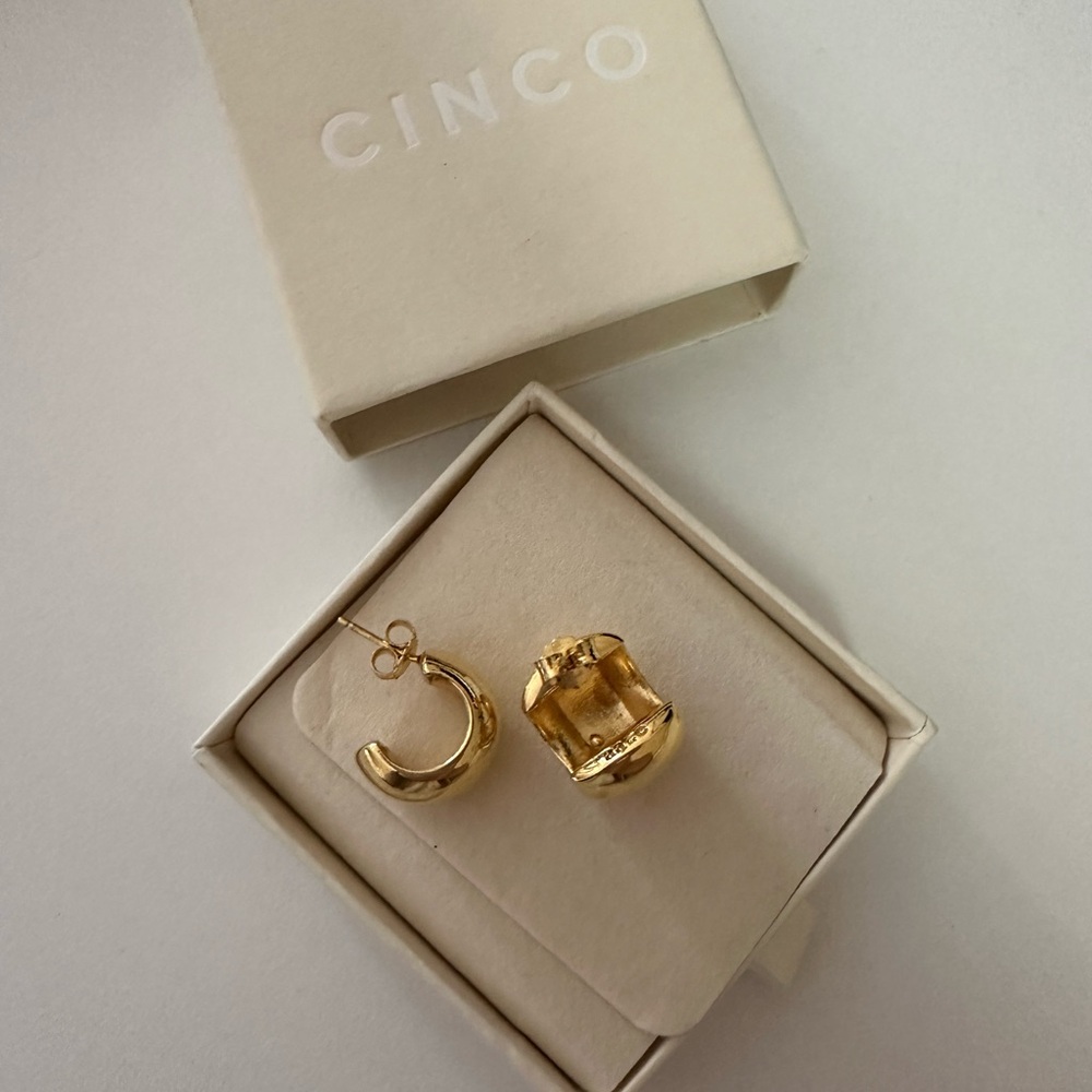 Gold Hoop Earrings